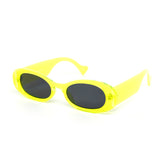 12 Pack: Retro Chunky Oval Neon Wholesale Sunglasses