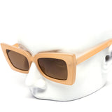 12 Pack: Modern Fashion Angled Cateye Wholesale Sunglasses
