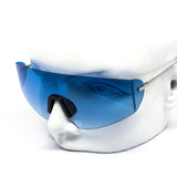 12 Pack: Sleek Oversized Sports Shield Wholesale Sunglasses