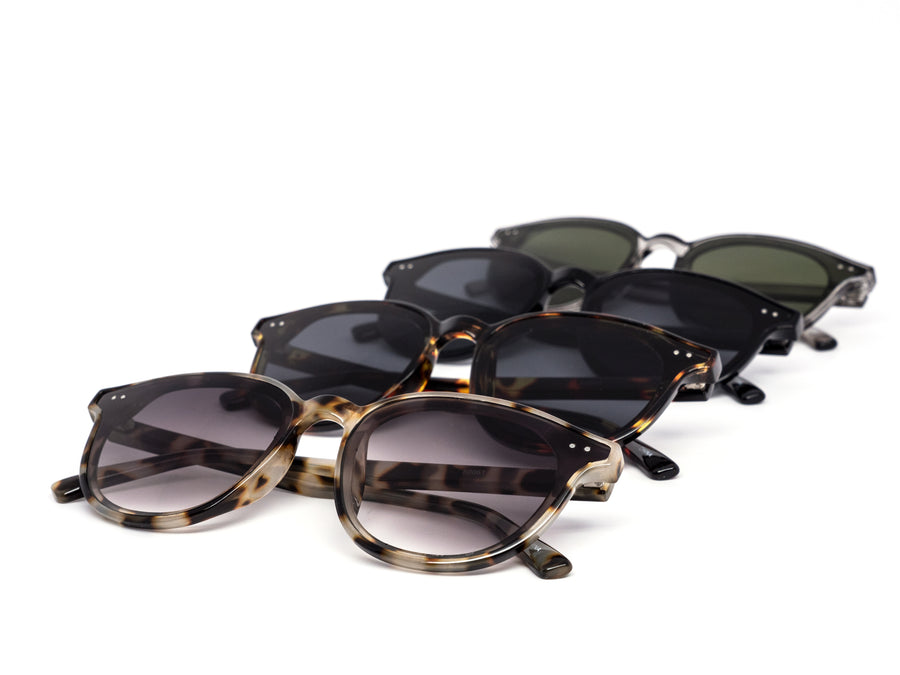 12 Pack: Classy Modern Round Wholesale Sunglasses