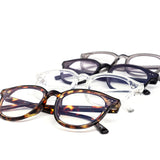 12 Pack: Modern Classic Round Blue Light Filtering Wholesale Eyeglasses