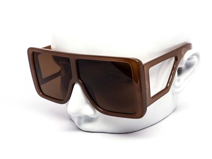 12 Pack: Eccentric Oversized Square Skeleton Wholesale Sunglasses