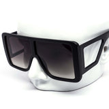 12 Pack: Eccentric Oversized Square Skeleton Wholesale Sunglasses