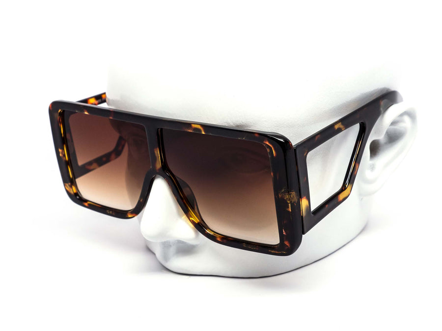 12 Pack: Eccentric Oversized Square Skeleton Wholesale Sunglasses