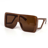 12 Pack: Eccentric Oversized Square Skeleton Wholesale Sunglasses