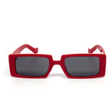 12 Pack: Simple Chunky Rectangular Wholesale Sunglasses