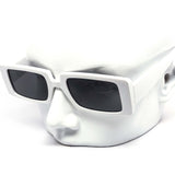 12 Pack: Simple Chunky Rectangular Wholesale Sunglasses