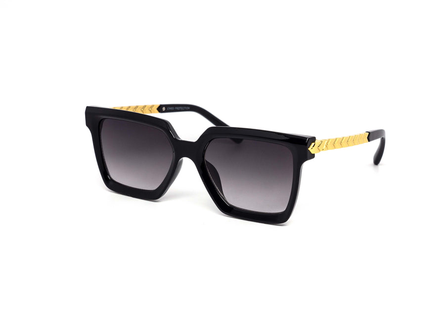 12 Pack: Elegant Minimalist Gold Chain Wholesale Sunglasses