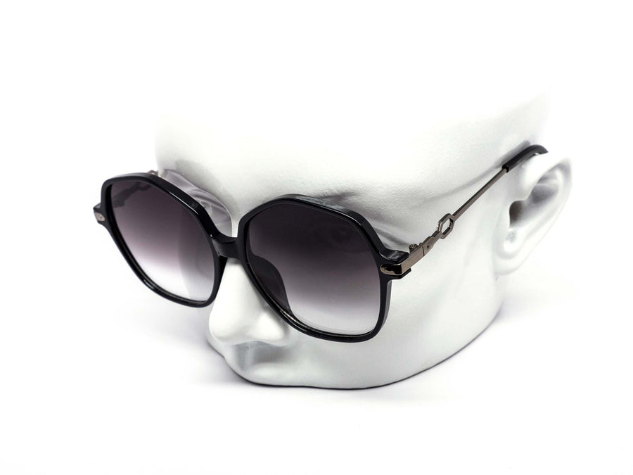 12 Pack: Modern Angled Round Oversized Wholesale Sunglasses