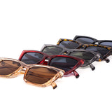 12 Pack: Chic Minimalist Square Cateye Wholesale Sunglasses