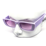 12 Pack: Pastel Remix Squared Slick Nicky Fashion Wholesale Sunglasses
