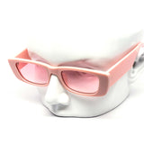 12 Pack: Pastel Remix Squared Slick Nicky Fashion Wholesale Sunglasses
