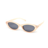 12 Pack: Super Slim MVL Oval Cateye Wholesale Sunglasses