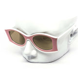 12 Pack: Unique Step Lip Inner Lens Rectangular Wholesale Sunglasses