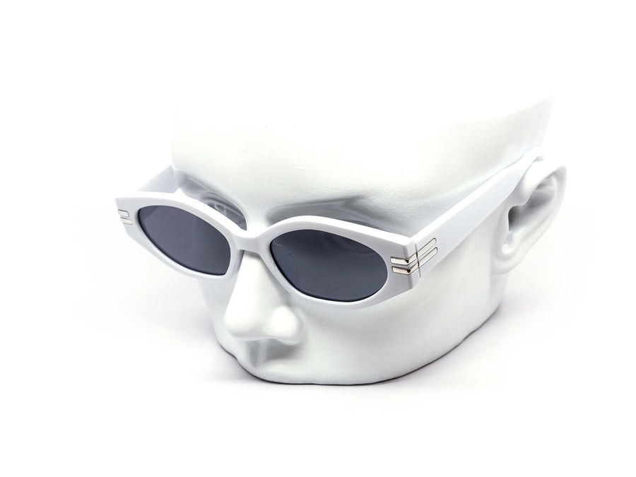 12 Pack: Super Retro Skinny Chunky Gold Accent Wholesale Sunglasses