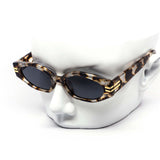 12 Pack: Super Retro Skinny Chunky Gold Accent Wholesale Sunglasses