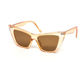12 Pack: Trendy Modern Pointy Super Cateye Wholesale Sunglasses