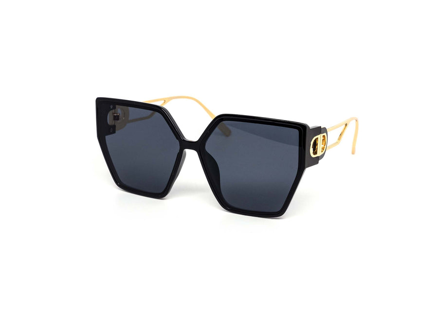 12 Pack: Oversized Luxury Hexagon Gradient Wholesale Sunglasses