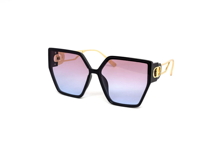 12 Pack: Oversized Luxury Hexagon Gradient Wholesale Sunglasses