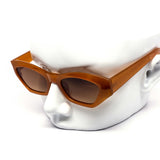 12 Pack: Chunky Tomboy Minimalist Color Gradient Wholesale Sunglasses
