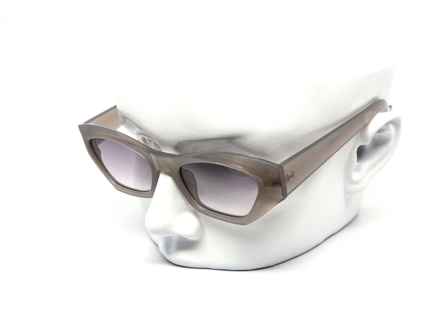 12 Pack: Chunky Tomboy Minimalist Color Gradient Wholesale Sunglasses