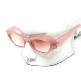 12 Pack: Chunky Tomboy Minimalist Color Gradient Wholesale Sunglasses
