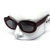 12 Pack: Eccentric Chunky Oversized Oval Wholesale Sunglasses