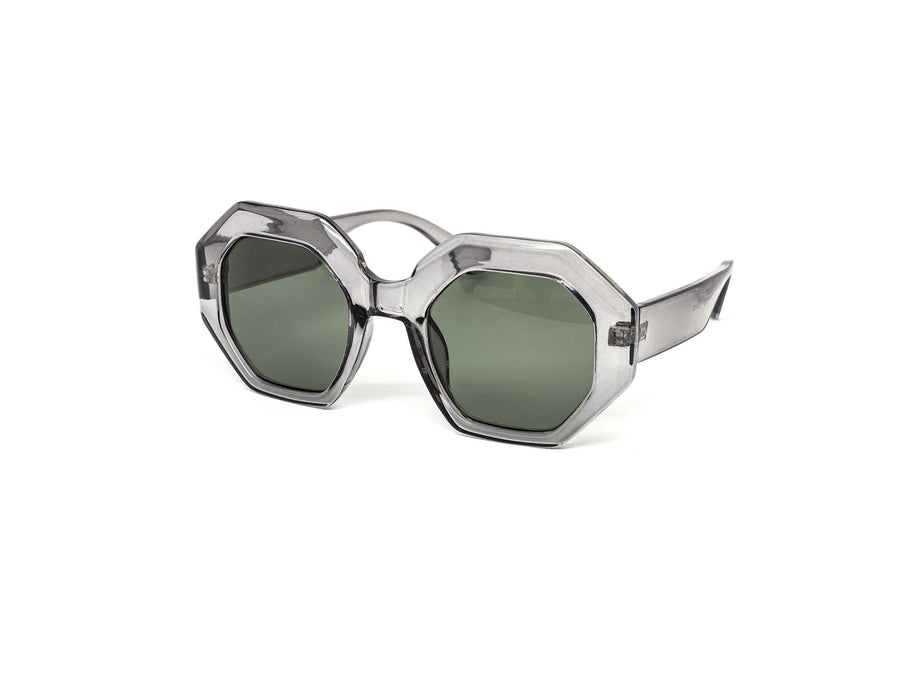 12 Pack: Chunky Jackie Hexagon 60s Wholesale Sunglasses