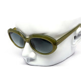 12 Pack: Whitney Chunky Oval Color Gradient Wholesale Sunglasses