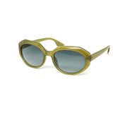 12 Pack: Whitney Chunky Oval Color Gradient Wholesale Sunglasses