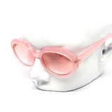 12 Pack: Whitney Chunky Oval Color Gradient Wholesale Sunglasses