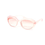 12 Pack: Whitney Chunky Oval Color Gradient Wholesale Sunglasses