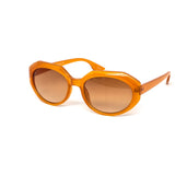 12 Pack: Whitney Chunky Oval Color Gradient Wholesale Sunglasses