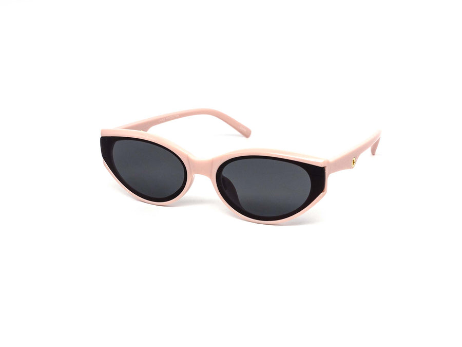 12 Pack: Modern Retro Oval Gold Ring Accent Wholesale Sunglasses