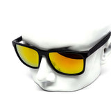 12 Pack: No Label Rebel Crosshatch Color Mirror Wholesale Sunglasses