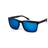 12 Pack: No Label Rebel Crosshatch Color Mirror Wholesale Sunglasses