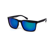 12 Pack: No Label Rebel Crosshatch Color Mirror Wholesale Sunglasses