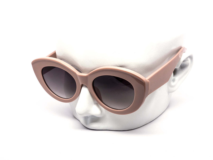 12 Pack: Chunky Bubble Cateye Gradient Wholesale Sunglasses