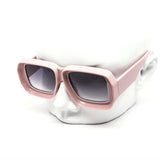 12 Pack: Scout Concave Chunky Rectangular Wholesale Sunglasses