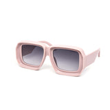 12 Pack: Scout Concave Chunky Rectangular Wholesale Sunglasses