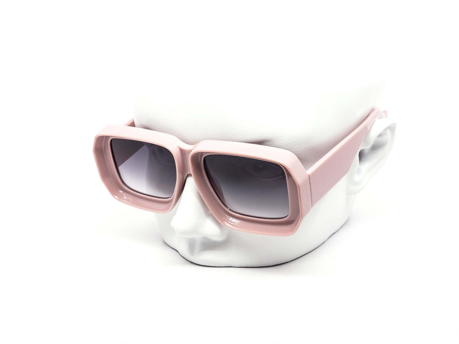 12 Pack: Scout Concave Chunky Rectangular Wholesale Sunglasses