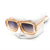 12 Pack: Scout Concave Chunky Rectangular Wholesale Sunglasses