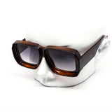 12 Pack: Scout Concave Chunky Rectangular Wholesale Sunglasses
