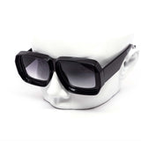 12 Pack: Scout Concave Chunky Rectangular Wholesale Sunglasses