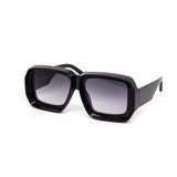 12 Pack: Scout Concave Chunky Rectangular Wholesale Sunglasses