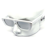 12 Pack: Super Retro Flat Chunky Gold Accent Wholesale Sunglasses