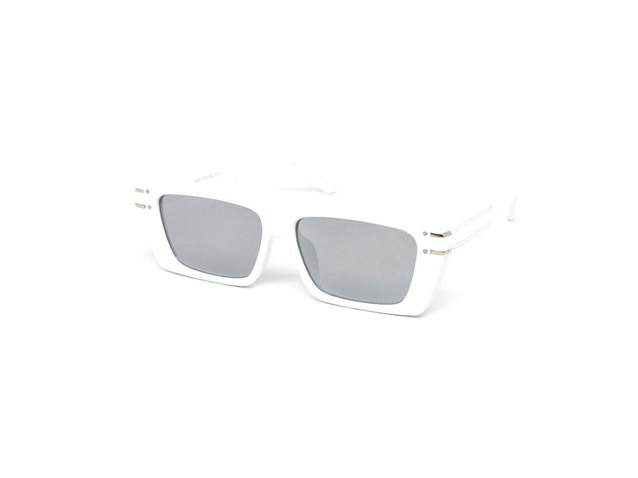 12 Pack: Super Retro Flat Chunky Gold Accent Wholesale Sunglasses