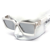 12 Pack: Oversized Beverly Square Concave Mirror Wholesale Sunglasses