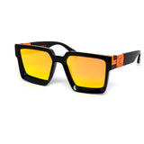 12 Pack: Oversized Beverly Square Concave Mirror Wholesale Sunglasses