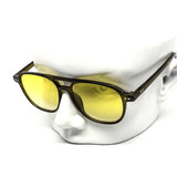 12 Pack: Simple Mini Aviator Color Gradient Wholesale Sunglasses